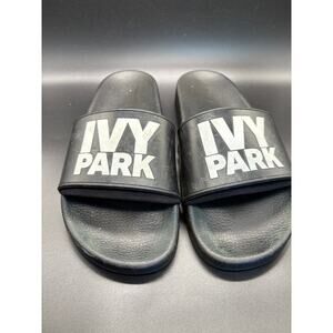 Ivy Park Logo Slides – Adidas x Ivy Park Sandals Women’s US 7 (EU 40)